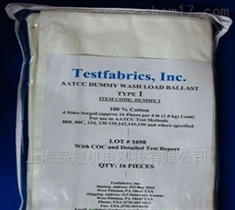 Testfabrics Type-1洗涤负荷陪洗布