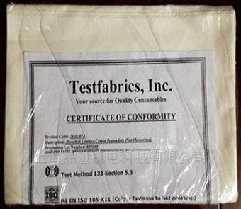 Testfabrics  AATCC 133棉布